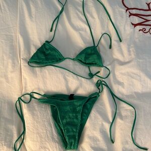 Triangl Swimwear Emerald Bikini
